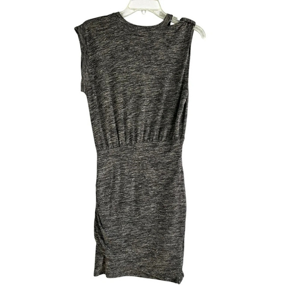 IRO Plush Dress Mixed Grey Mini T Shirt Dress Size Extra Small - Picture 3 of 8